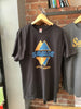 Savage's Blue and Yellow Logo T-Shirt